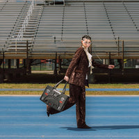 GRID LOCKED TORTUGA TOTE