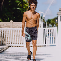 SPRAY POETRY III SWIM SHORT