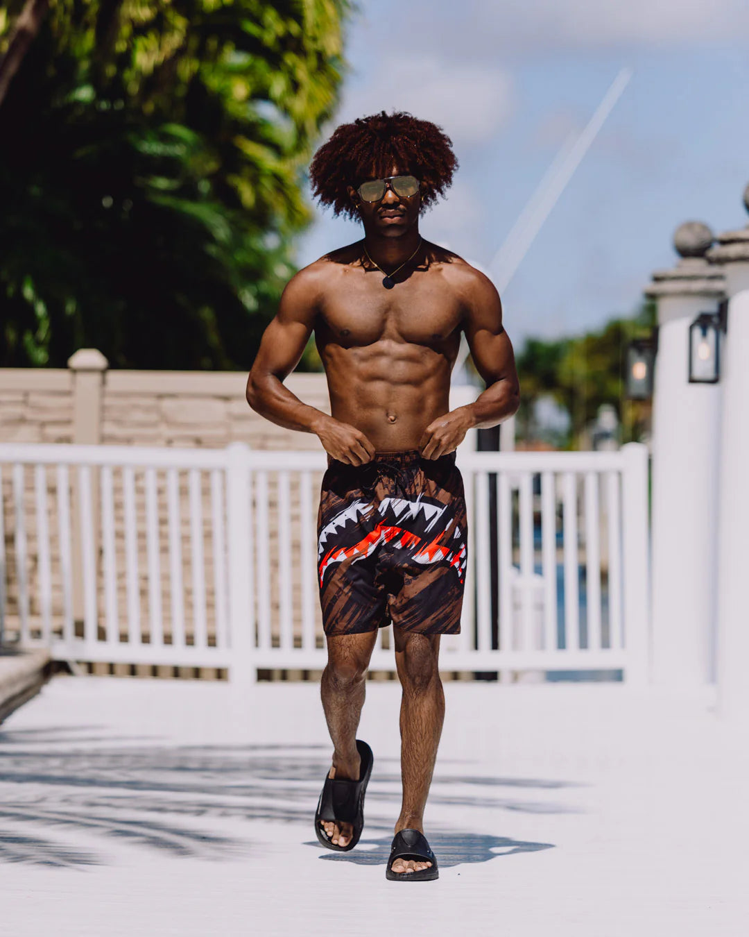 DRIFTER SHARK RACER SWIM SHORT