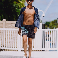 SPRAY POETRY III SWIM SHORT