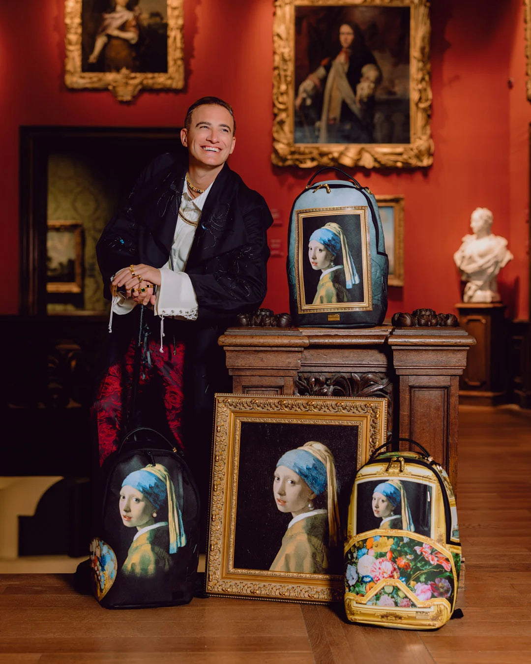 MAURITSHUIS MUSEUM GIRL WITH A PEARL EARRING DLXSV BACKPACK