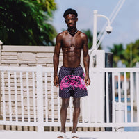 PINK PANTHER DIAMOND SHARK SWIM SHORTS