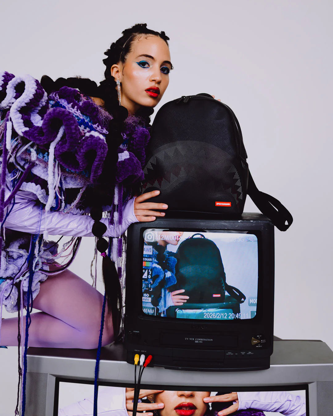 DISAPPEARING SHARK SAVAGE BACKPACK