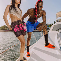 PINK PANTHER DIAMOND SHARK SWIM SHORTS