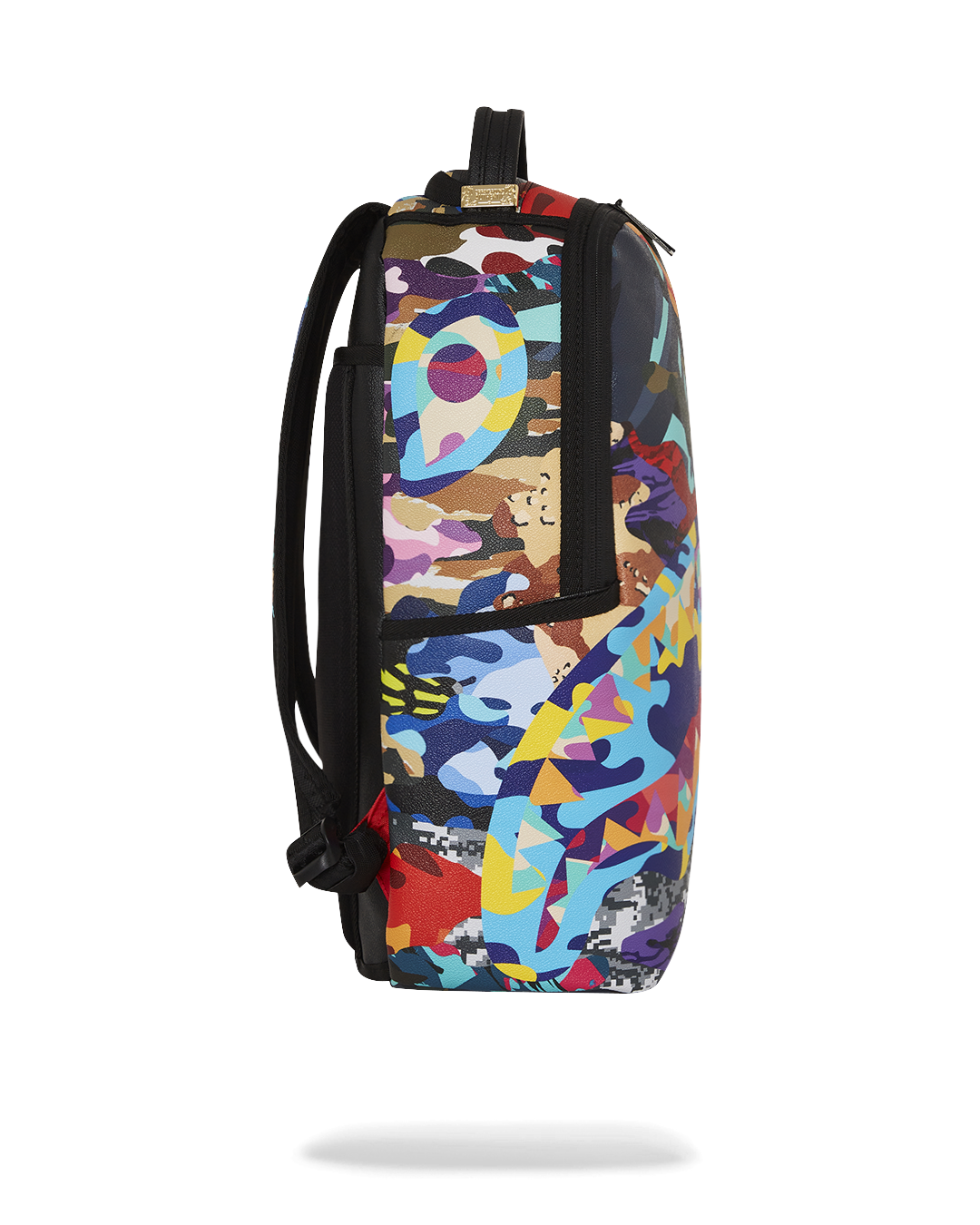 SLICED AND DICED CAMO BACKPACK