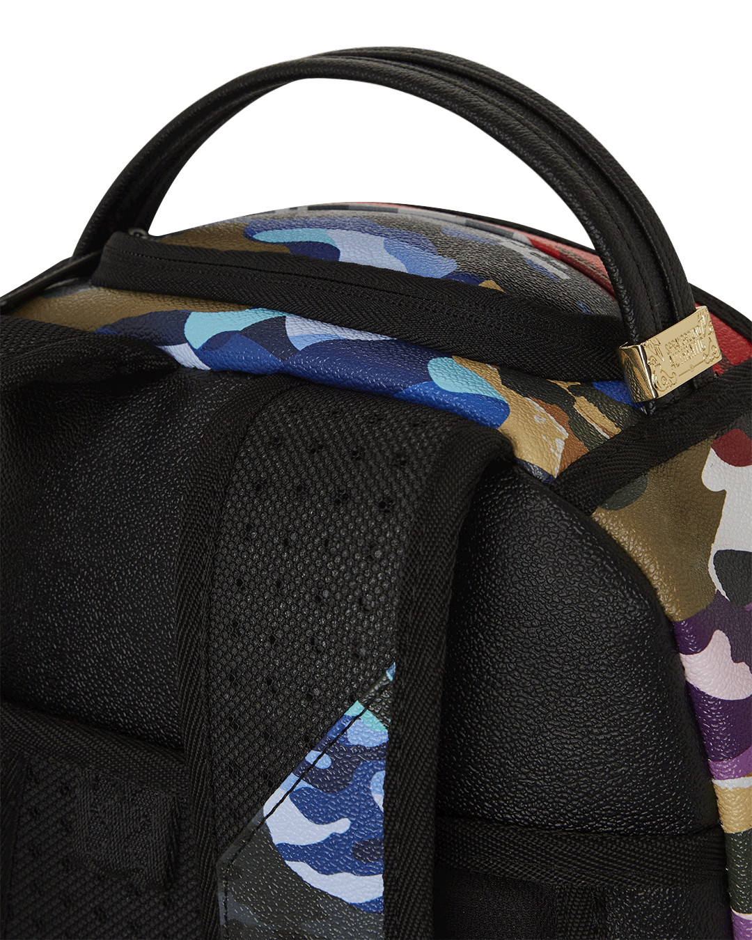 SLICED AND DICED CAMO BACKPACK