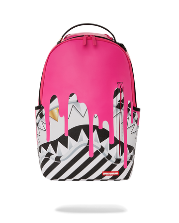 SHARKMOUTH PINK DRIPS DLXSVF BACKPACK