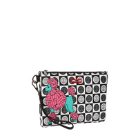POODLE CHECK RON ENGLISH COLLAB CROSSOVER CLUTCH