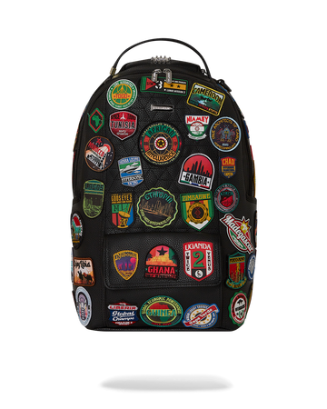 Ai AFRICA 54 PATCHES CARGO BACKPACK