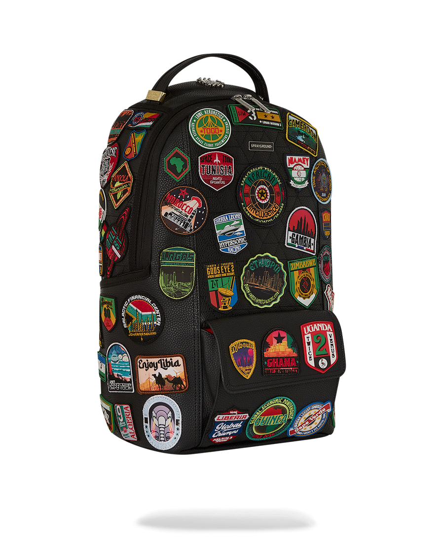 Ai AFRICA 54 PATCHES CARGO BACKPACK