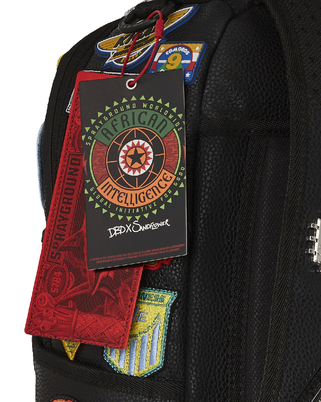 Ai AFRICA 54 PATCHES CARGO BACKPACK