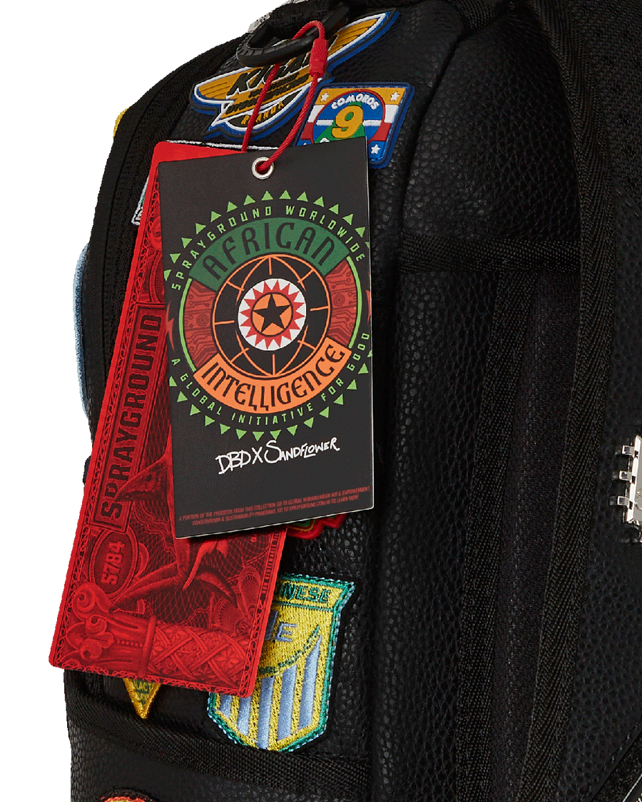 Ai AFRICA 54 PATCHES CARGO BACKPACK