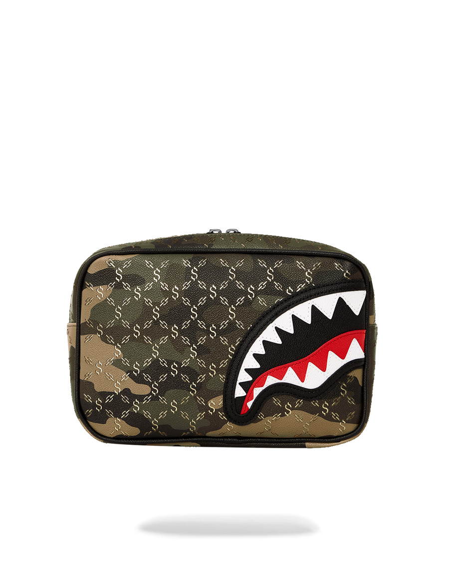 $ PATTERN OVER CAMO TOILETRY BRICK