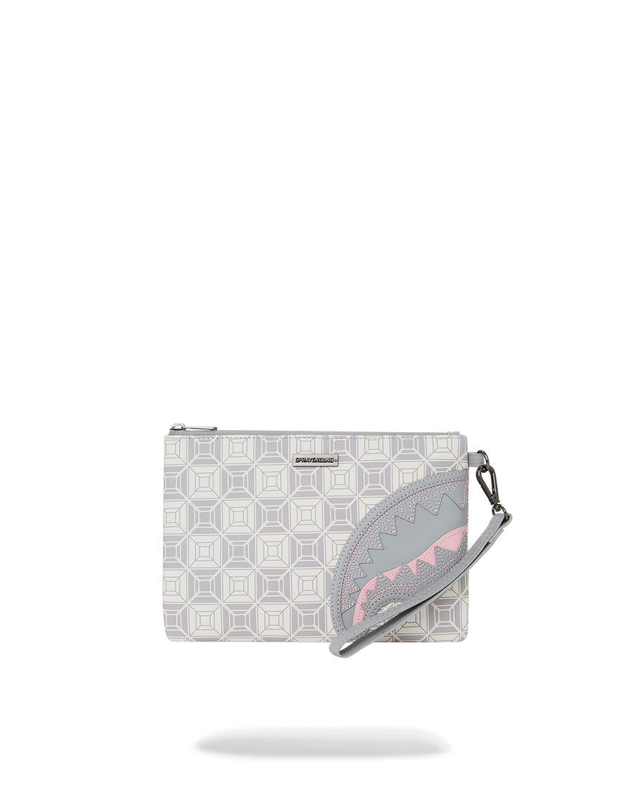 Ai STUNNA CREAM CROSSOVER CLUTCH