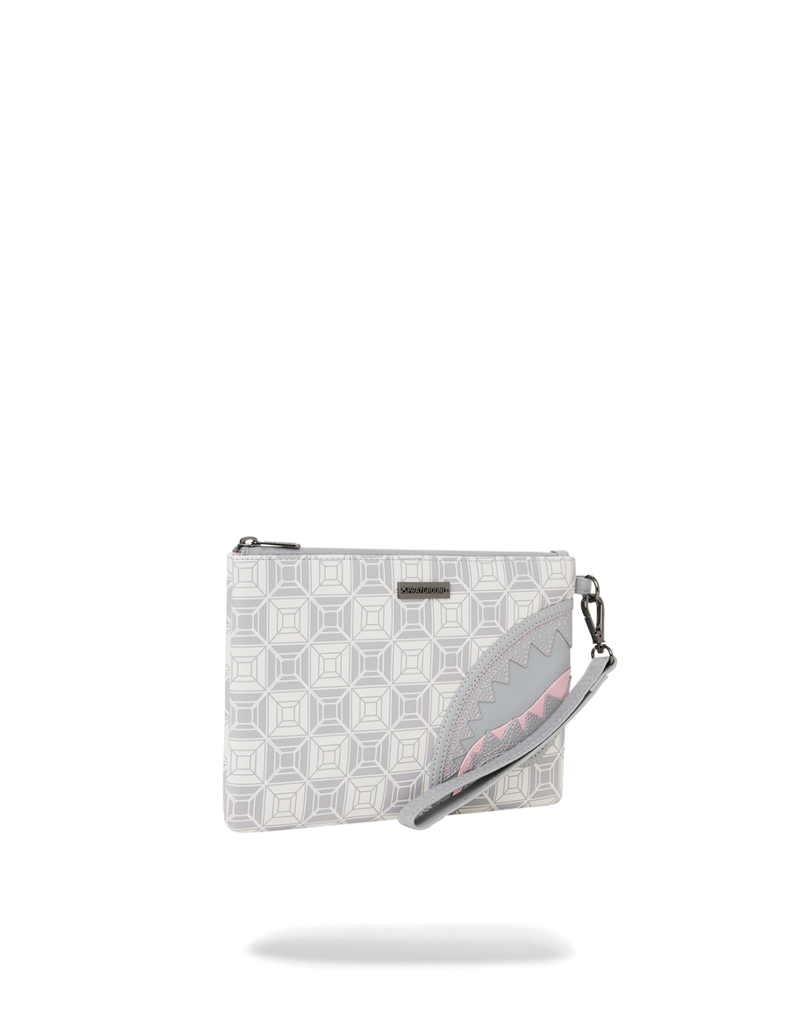 Ai STUNNA CREAM CROSSOVER CLUTCH