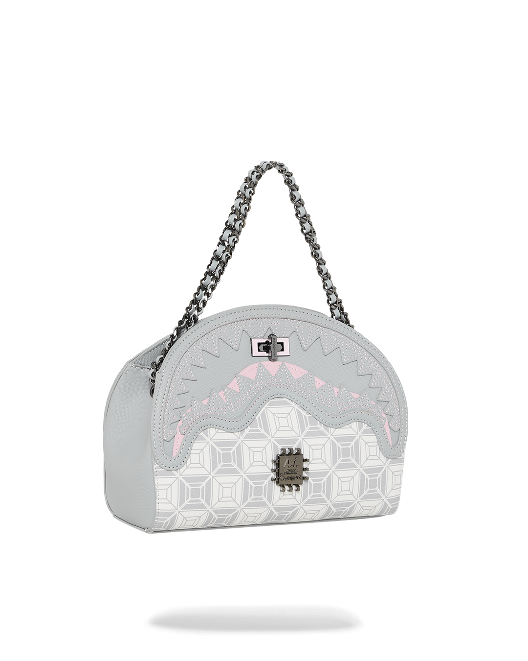 Ai STUNNA CREAM SHARK HANDBAG