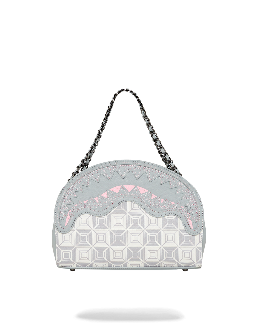 Ai STUNNA CREAM SHARK HANDBAG