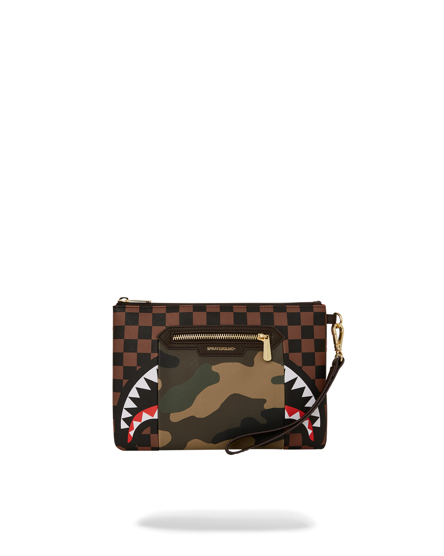 SIP CAMO ACCENT CROSSOVER CLUTCH