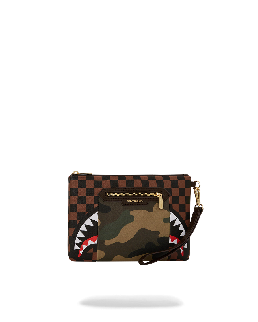 SIP CAMO ACCENT CROSSOVER CLUTCH