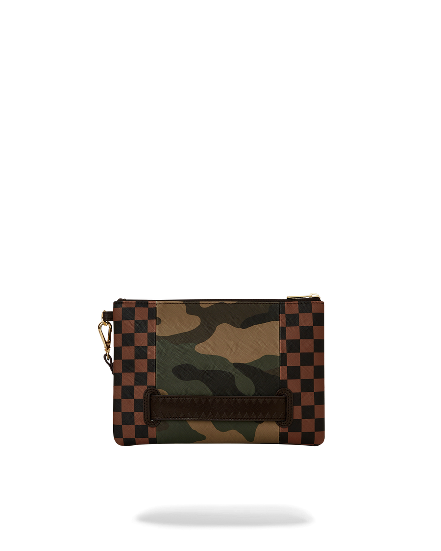 SIP CAMO ACCENT CROSSOVER CLUTCH