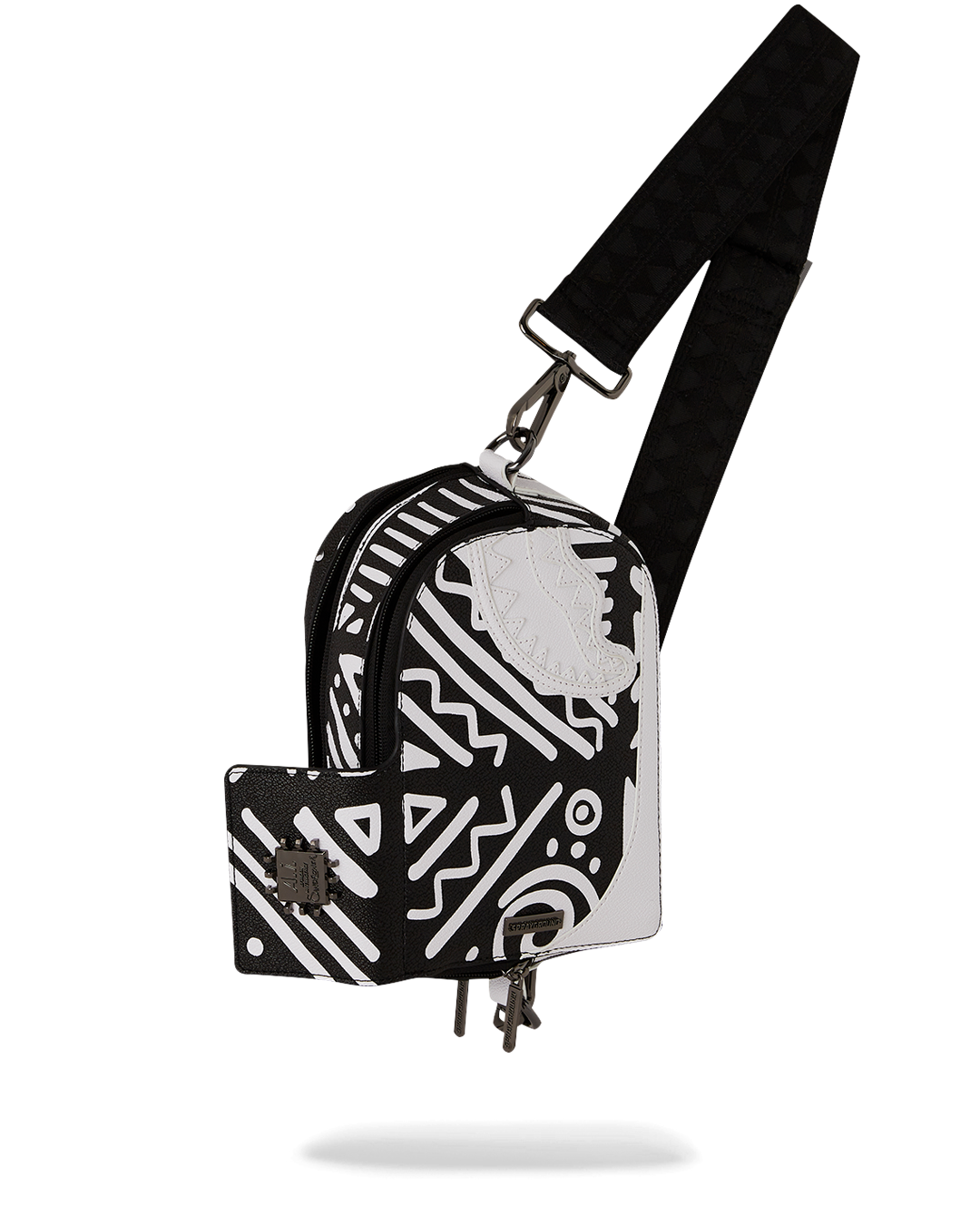 Ai TRIBAL B&W SLING BACKPACK