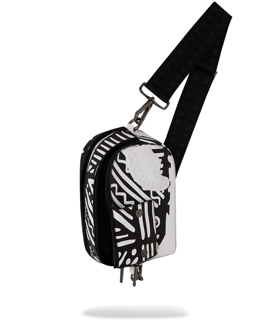 Ai TRIBAL B&W SLING BACKPACK