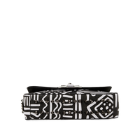 Ai TRIBAL B&W TURN-LOCK HANDBAG