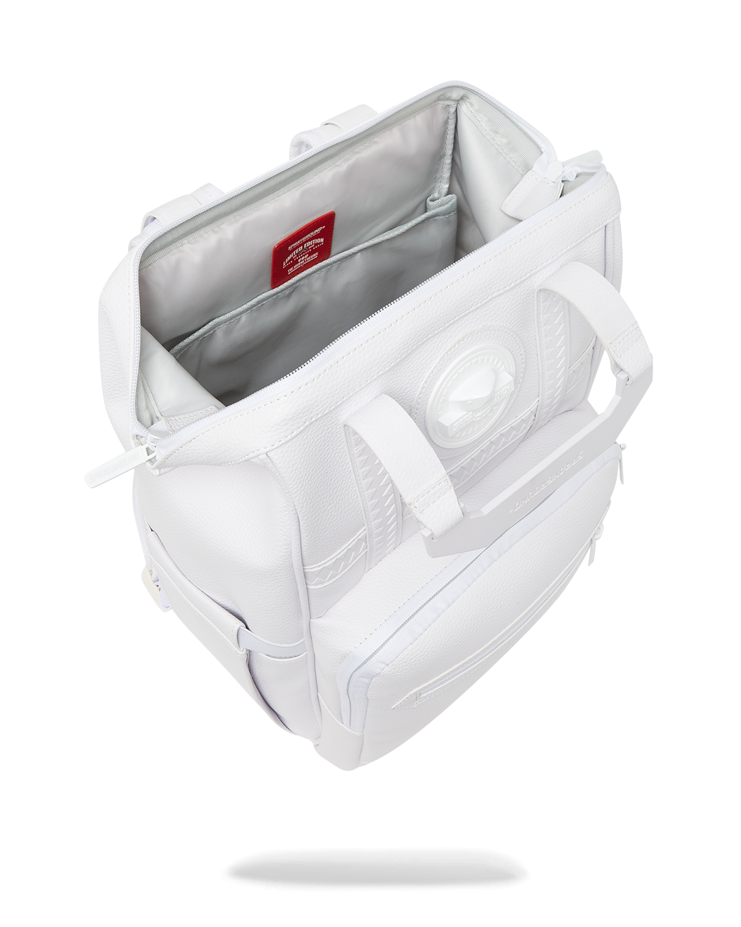 WHITE OUT BIZ TOP OPENER BACKPACK