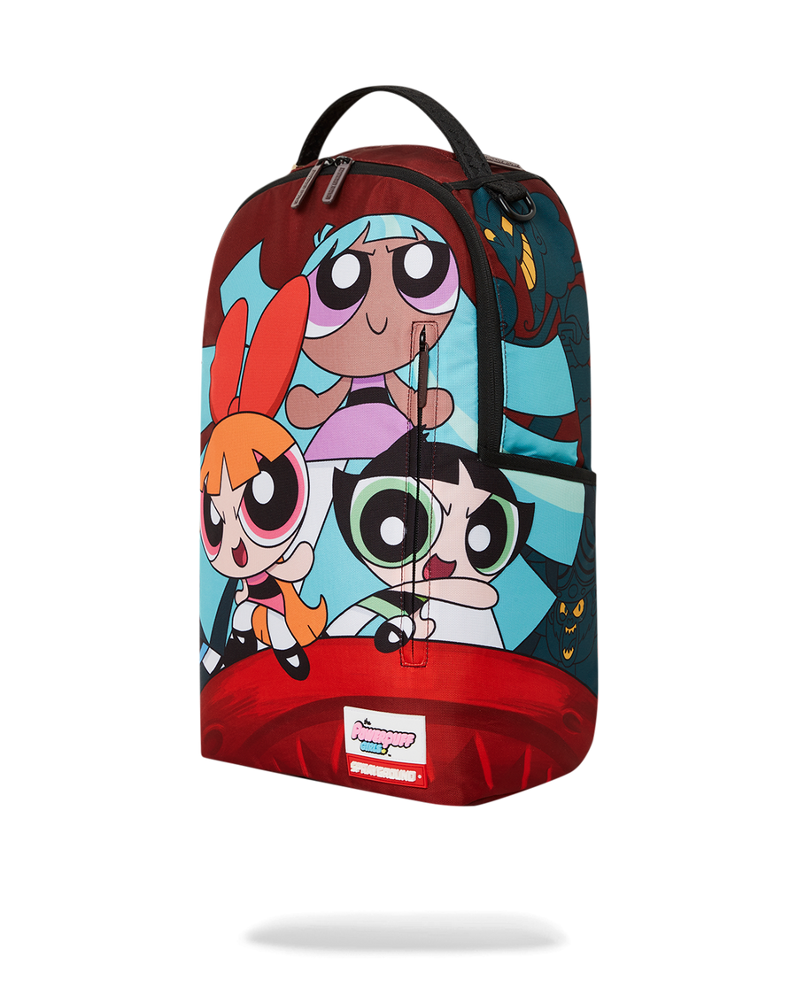 POWER PUFF GIRL STAND OFF DLXSR BACKPACK