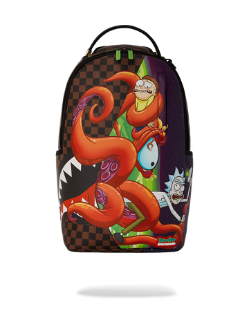 RICK & MORTY CURTAIN PULLBACK DLXSV BACKPACK