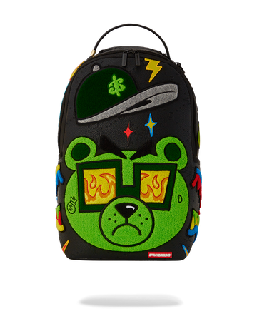 MONEY BEAR MIND OVER MATTER CHENEILLE DLXSV BACKPACK