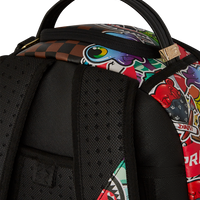 SHARKS IN STICKERS DLXSV BACKPACK