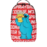 SESAME STREET COOKIE MONSTER REPEAT DLXSR BACKPACK