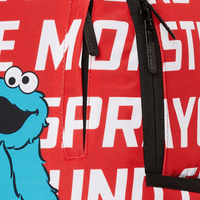 SESAME STREET COOKIE MONSTER REPEAT DLXSR BACKPACK