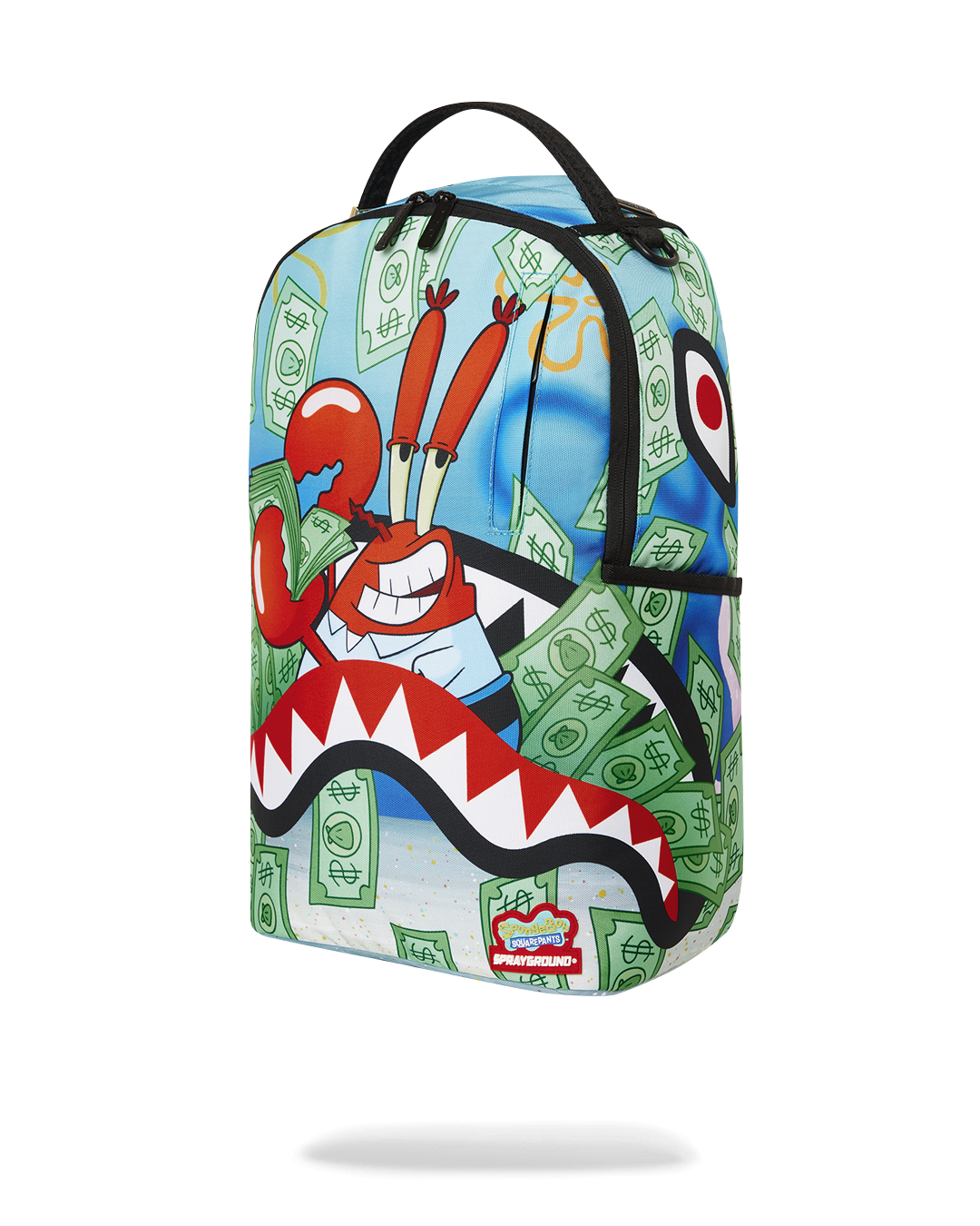 SPONGE BOB CRABS COUNT DLXSR BACKPACK