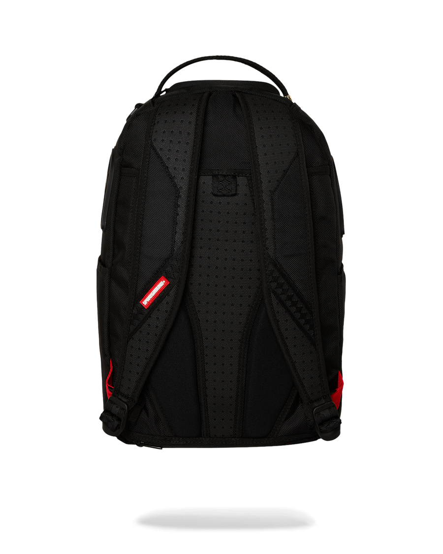 PRINTED RED ZIPPER SHARK DLXR BACKPACK