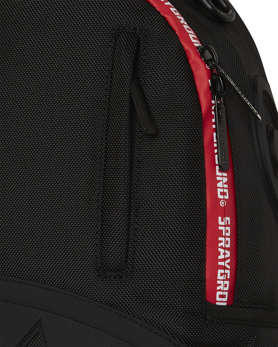 PRINTED RED ZIPPER SHARK DLXR BACKPACK