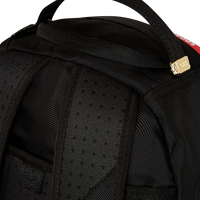 PRINTED RED ZIPPER SHARK DLXR BACKPACK
