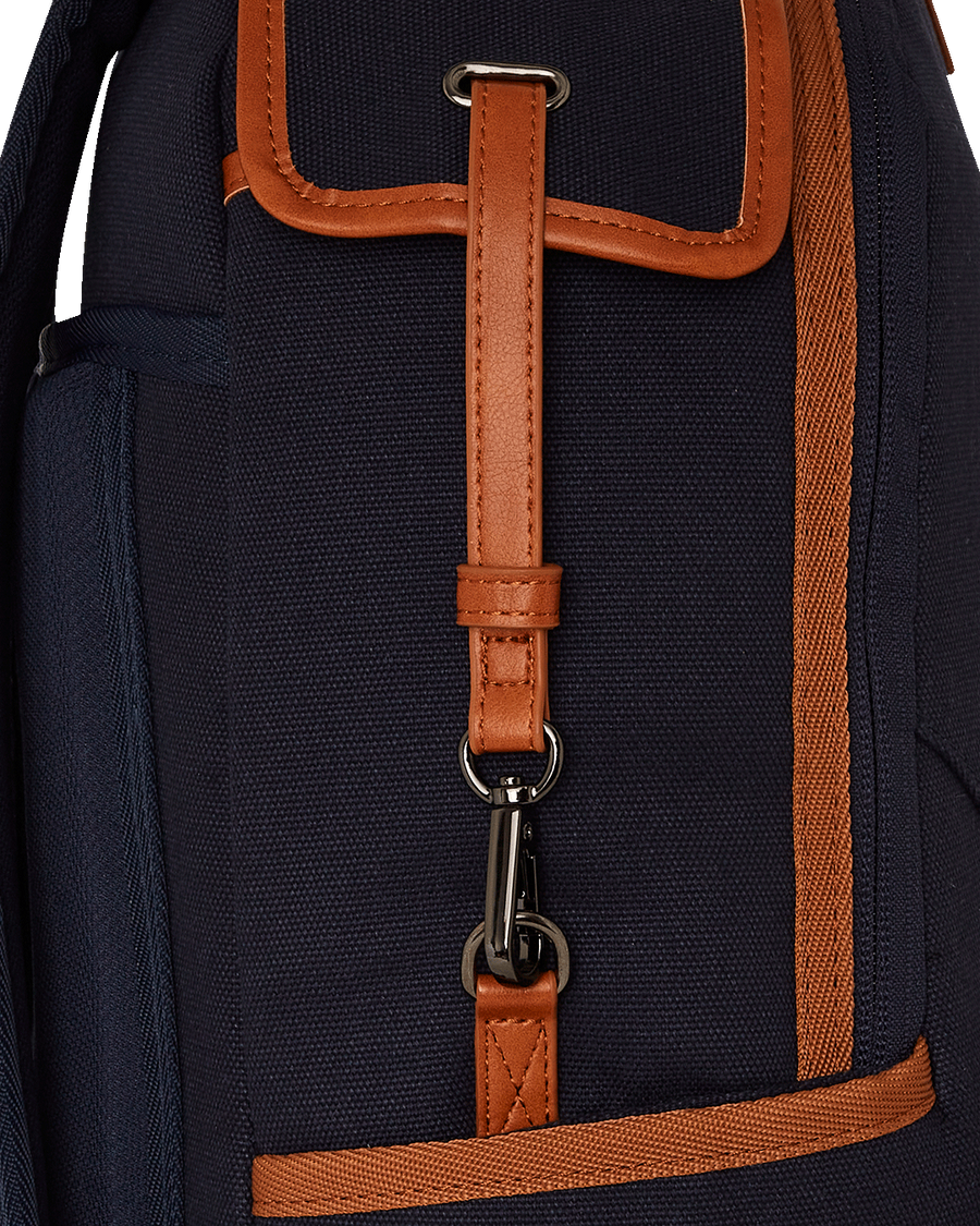 WHISKEY THRONE BLUES DLXS CANVAS CARGO DLX BACKPACK