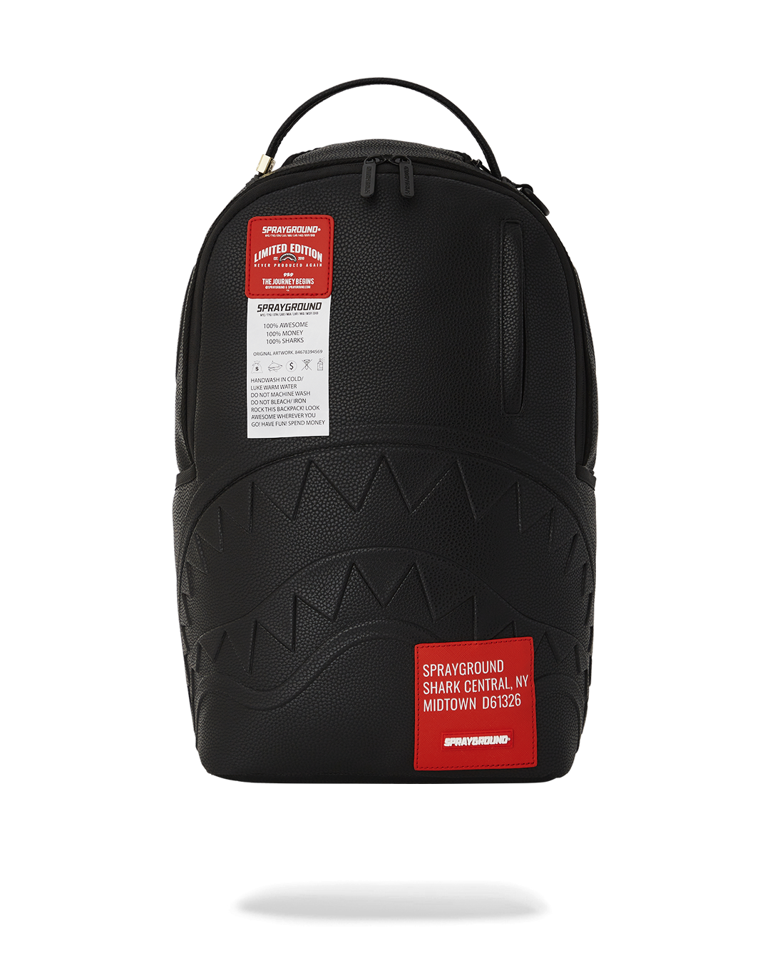 SHARK CENTRAL CARE LABEL DLXSV BACKPACK