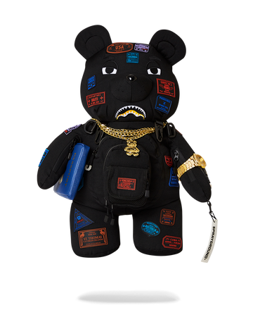 JAMES EDITION PASSPORT BEAR  MONEYBEAR BACKPACK
