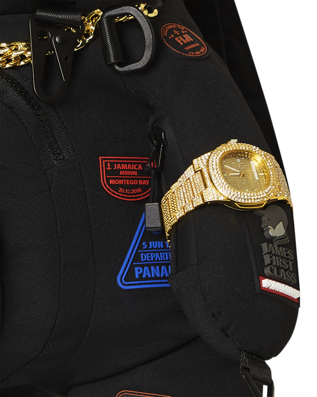 JAMES EDITION PASSPORT BEAR  MONEYBEAR BACKPACK