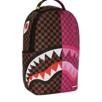 SPLIT SIP PINK CHECK DLXSV BACKPACK