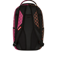 SPLIT SIP PINK CHECK DLXSV BACKPACK