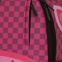 SPLIT SIP PINK CHECK DLXSV BACKPACK