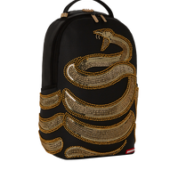 GOLD SEQUIN SNAKE DLXSV BACKPACK