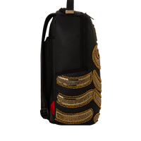 GOLD SEQUIN SNAKE DLXSV BACKPACK