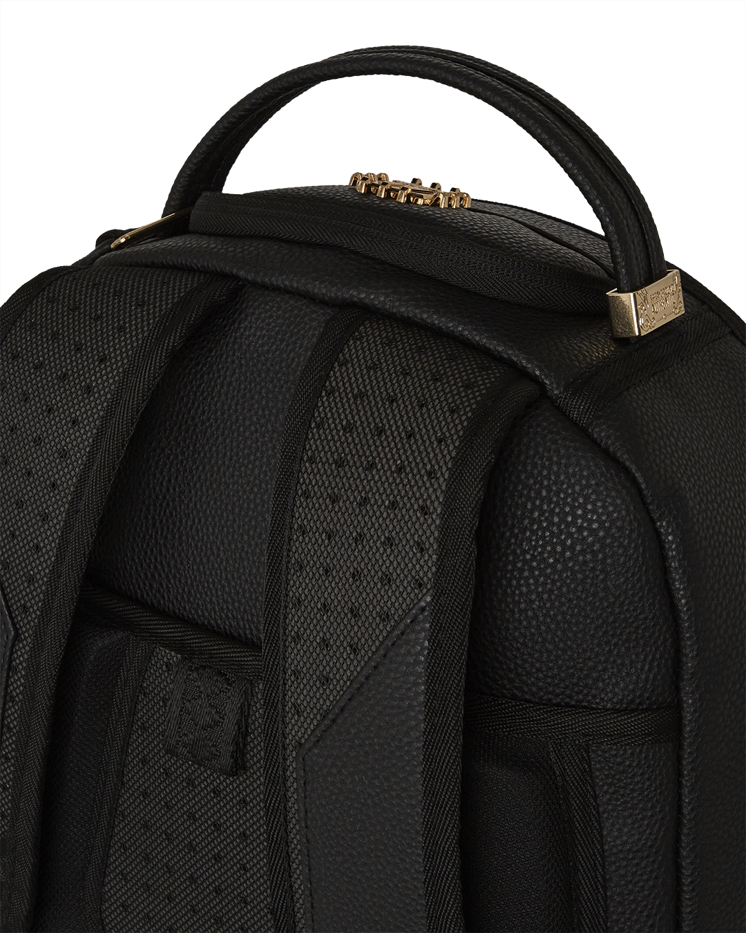 GOLD SEQUIN SNAKE DLXSV BACKPACK