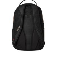 BLACK QUILTED IRRIDESCENT DLXS BACKPACK