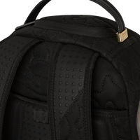 BLACK QUILTED IRRIDESCENT DLXS BACKPACK